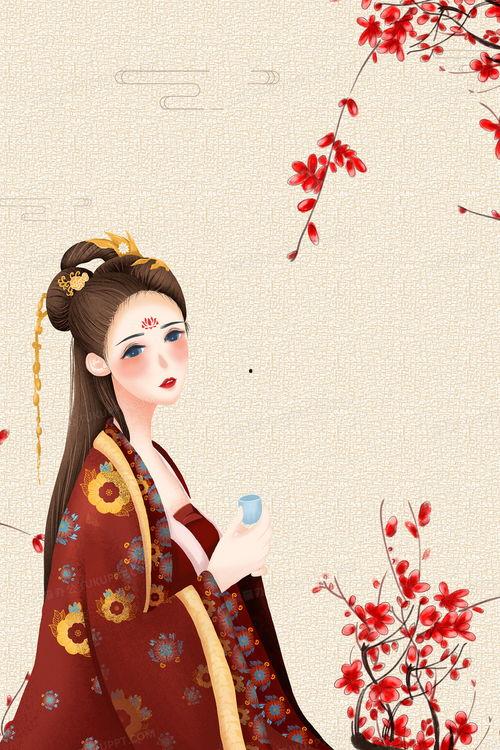 微头条汉服背景图片,探寻传统服饰的韵味与传承