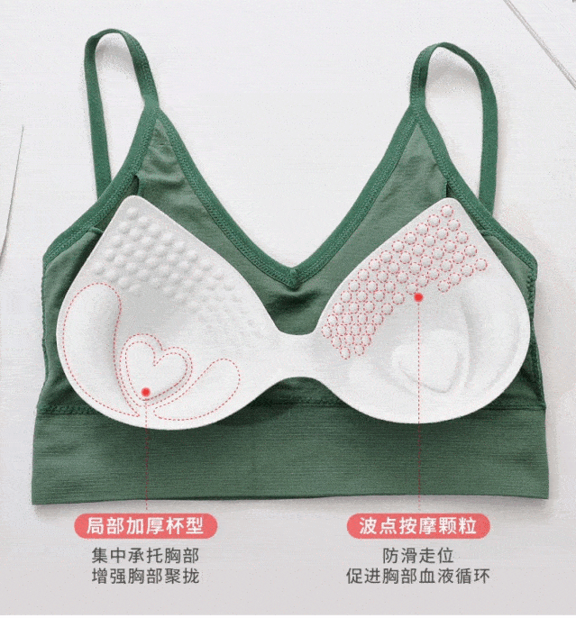 明星同款无痕文胸,舒适塑形两不误