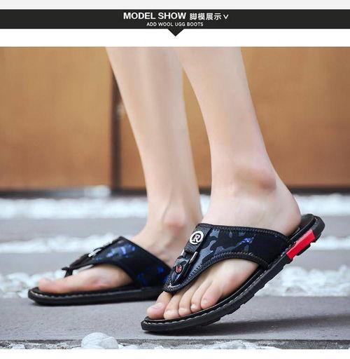 男士网红拖鞋中国风款式,男士网红拖鞋的中国风新潮流