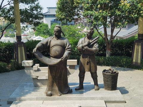 最美西安网红雕塑,古城新韵，艺术与历史的完美融合