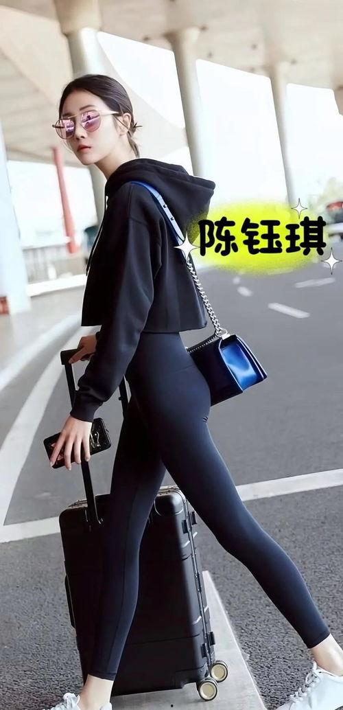 紧身裤的女明星